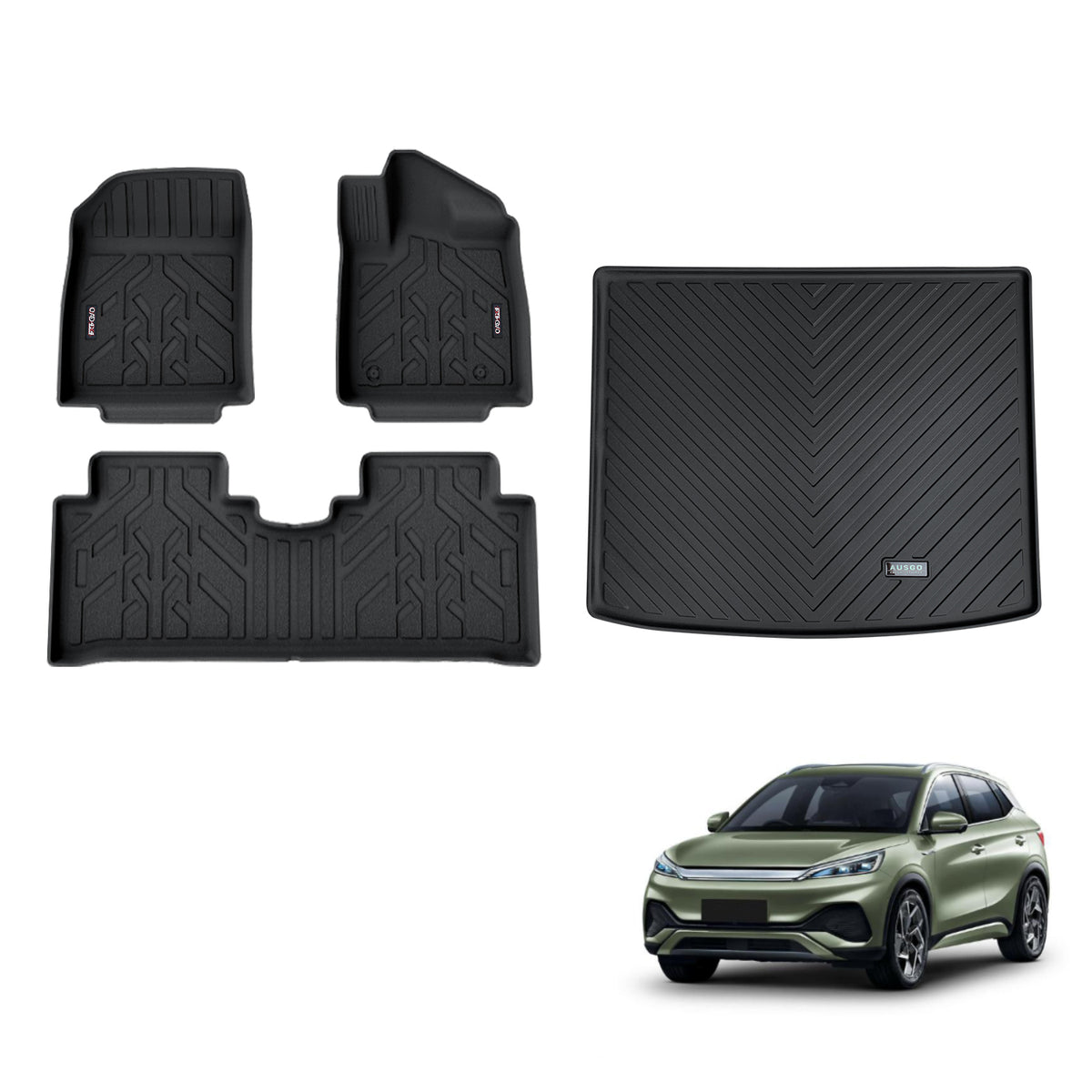 3D Car Floor Mats for BYD ATTO 3 2022-Onwards