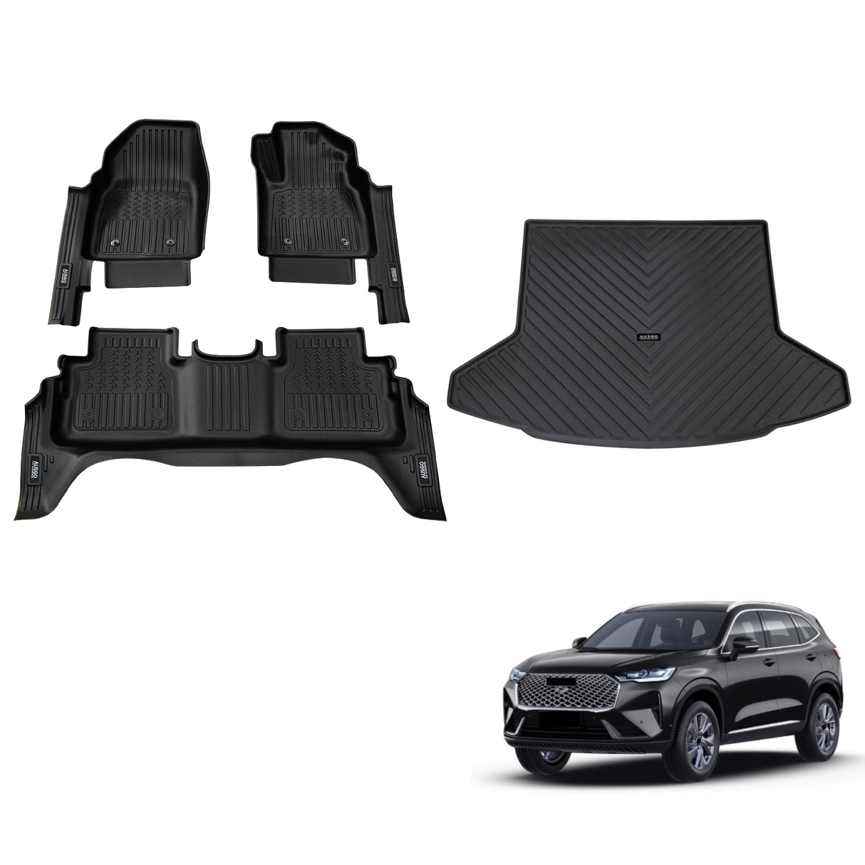 7D TPE Car Floor Mats for Haval H6 2021-Onwards