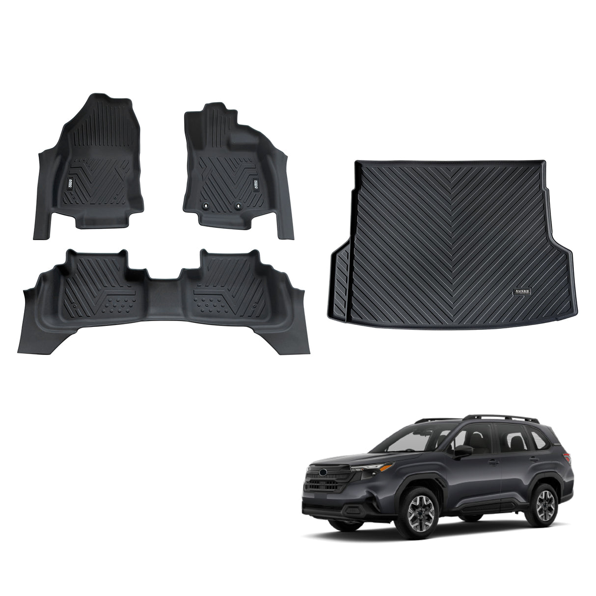 5D TPE Car Floor Mats for Subaru Forester 2025-Onwards