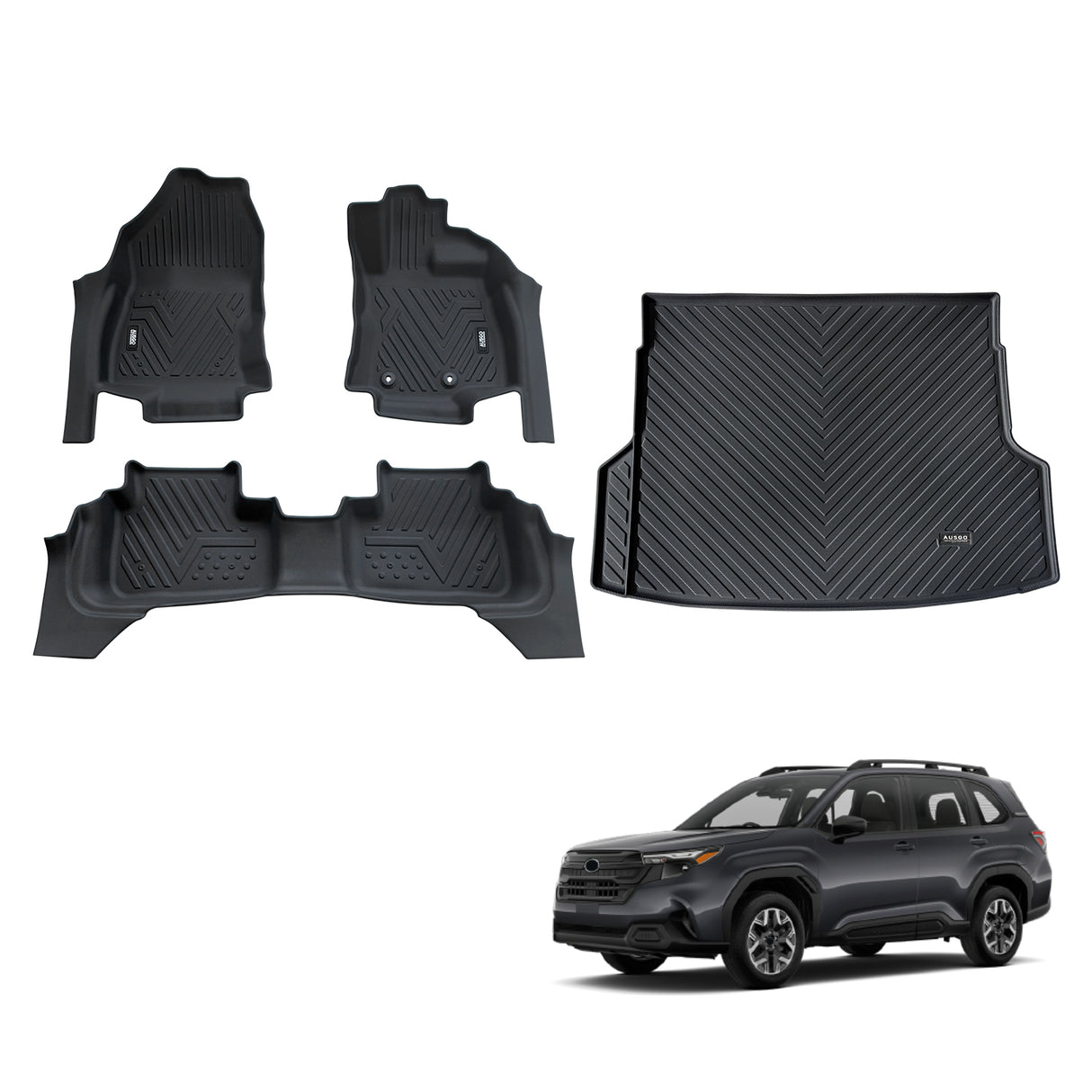 5D TPE Car Floor Mats for Subaru Forester 2025-Onwards