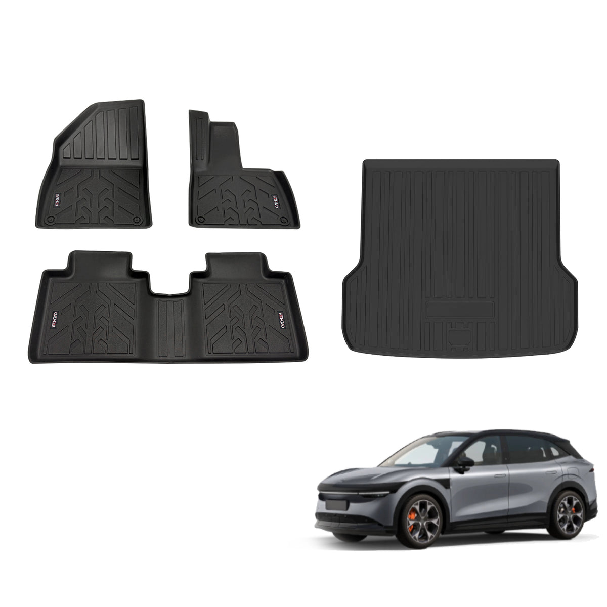 3D Car Floor Mats for BYD Sealion 7 2025-Onwards
