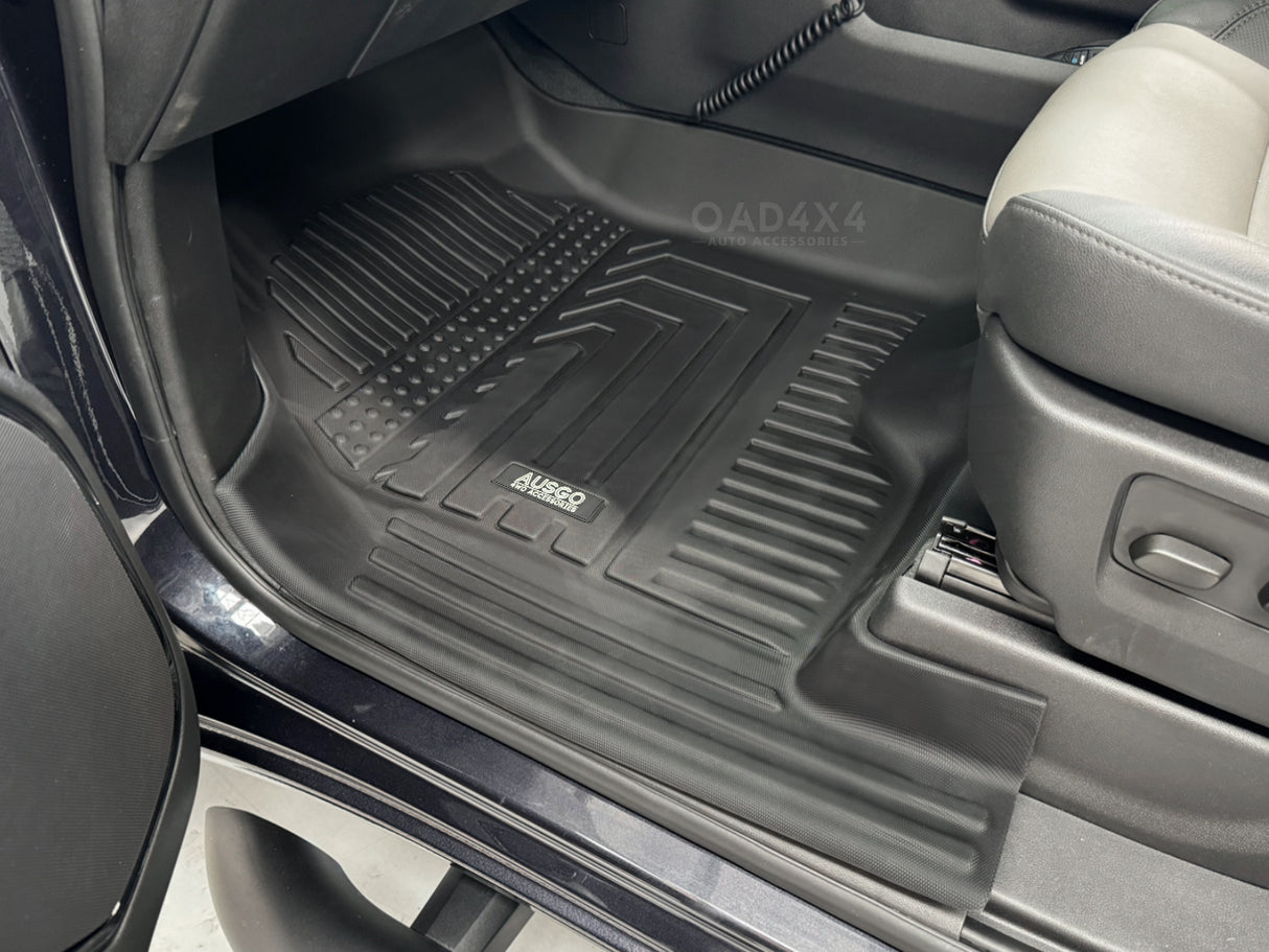 5D TPE Car Floor Mats for Chevrolet Silverado 1500 T1 Series 2020-Onwards