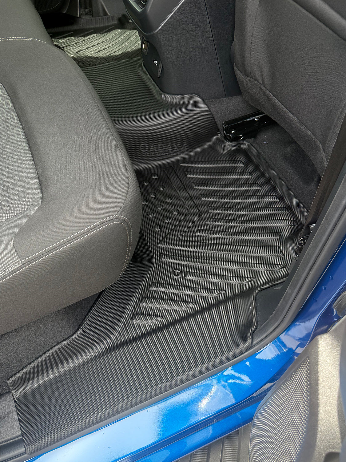 5D TPE Car Floor Mats for Volkswagen Amarok Next-Gen Dual Cab NF Series 2023-Onwards