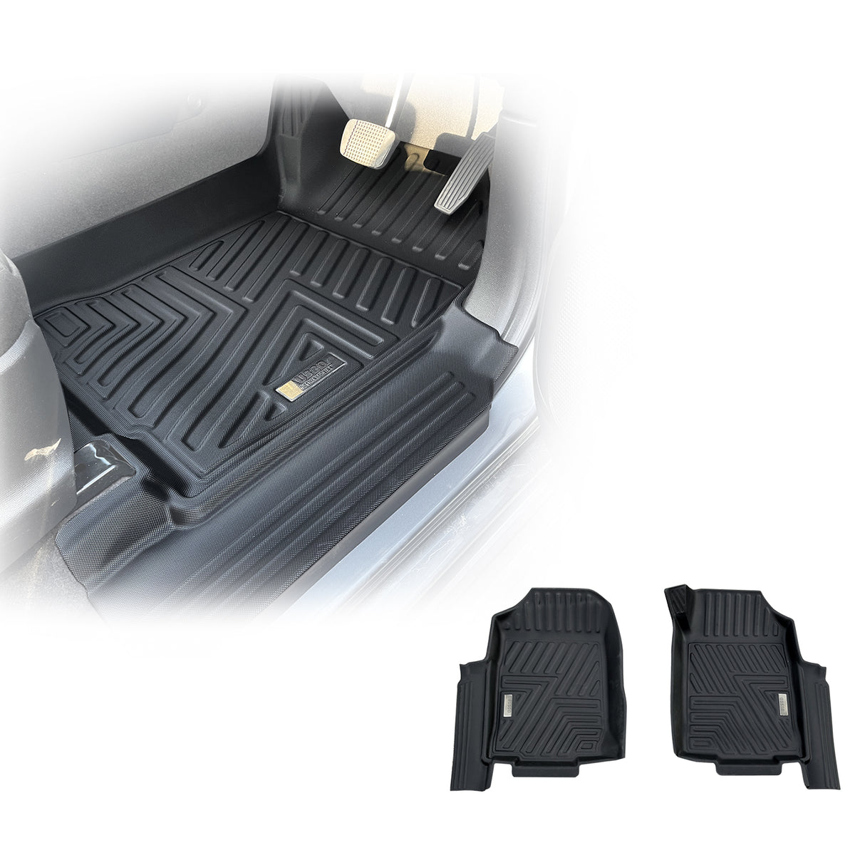 5D TPE Car Floor Mats for Holden Colorado RG Single / Extra Cab 2012-2020