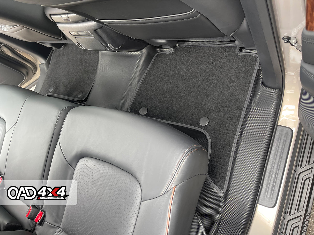 5D Double-Layer Car Floor Mats for Infiniti QX80 Z62 2015-2019