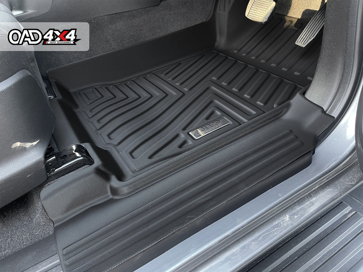 5D TPE Car Floor Mats for Holden Colorado RG Dual Cab 2012-2020