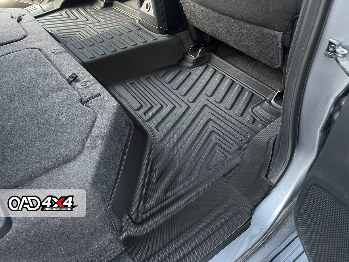 5D TPE Car Floor Mats for Holden Colorado RG Dual Cab 2012-2020