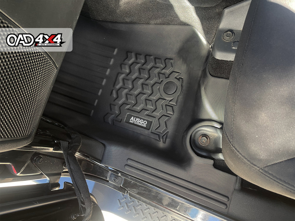 5D TPE Car Floor Mats for Jeep Wrangler JK Series 2007-2018