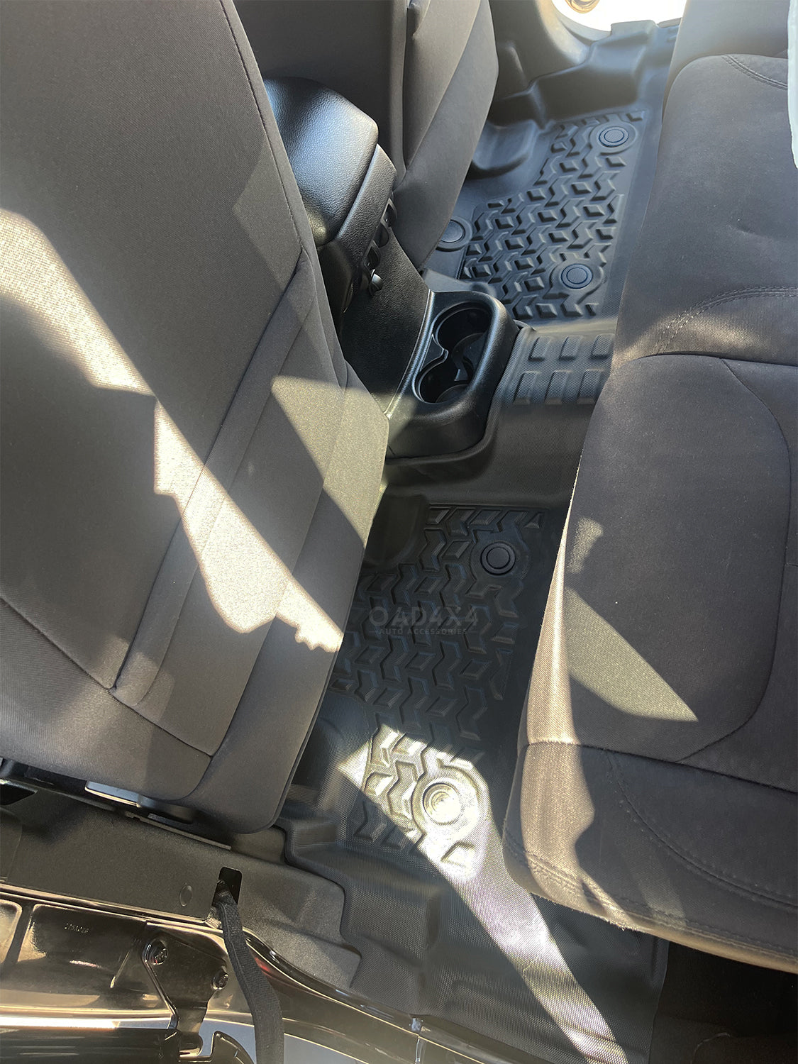 5D TPE Car Floor Mats for Jeep Wrangler JK Series 2007-2018