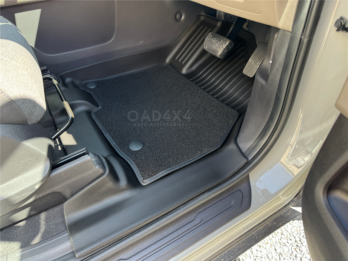 5D Double-Layer Car Floor Mats for KIA Carnival KA4 Series 2020-Onwards