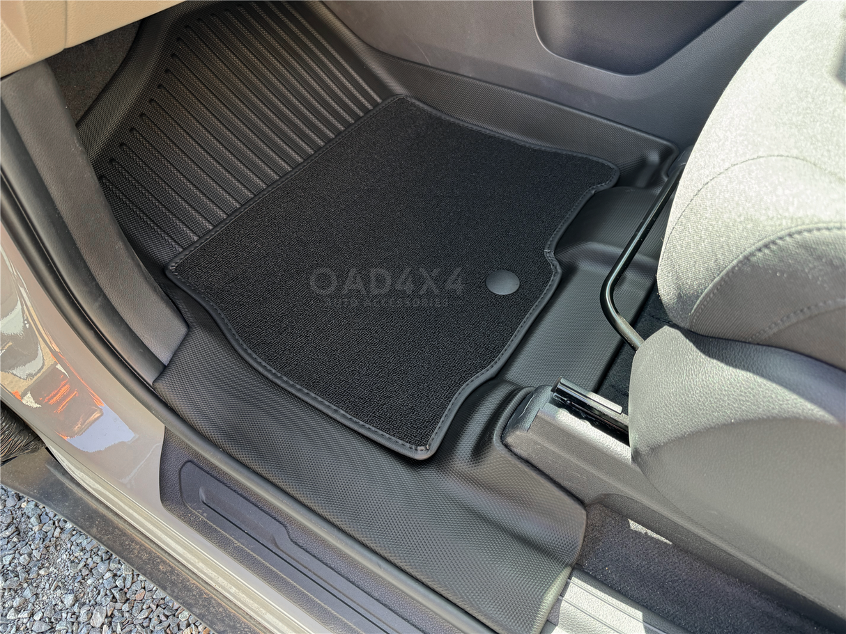 5D Double-Layer Car Floor Mats for KIA Carnival KA4 Series 2020-Onwards