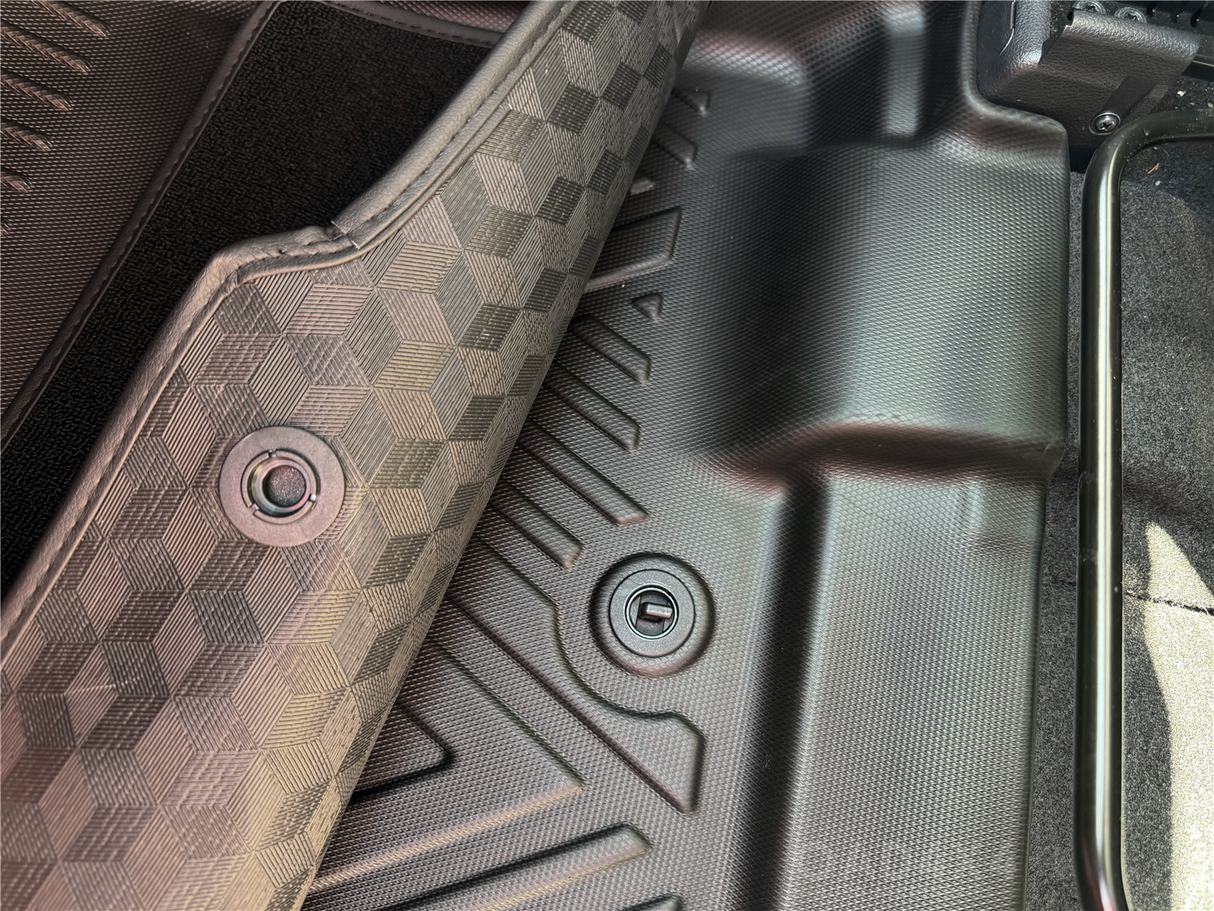 5D Double-Layer Car Floor Mats for KIA Carnival KA4 Series 2020-Onwards