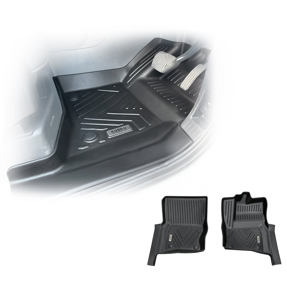 5D TPE Car Floor Mats for Land Rover Defender L663 2020-Onwards