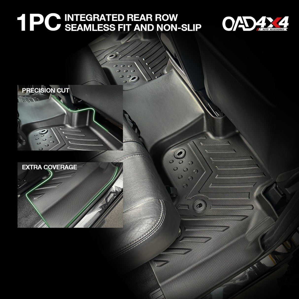 5D TPE Car Floor Mats for Land Rover Discovery 3 4 2004-2016