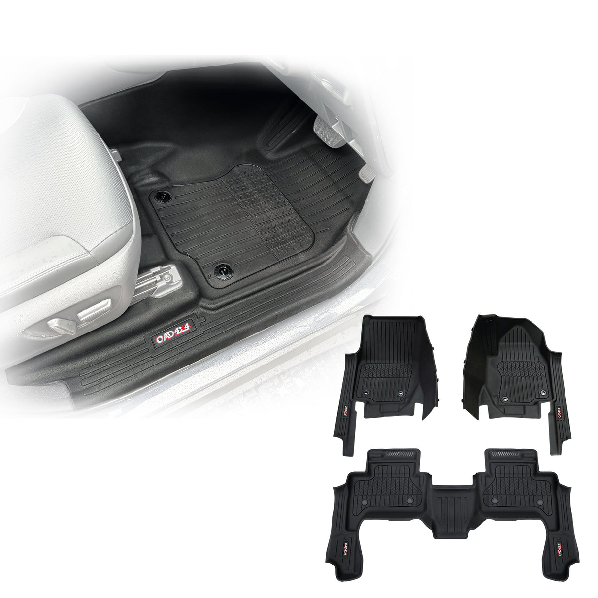 Injection 7D Car Floor Mats for Lexus GX550 2024-Onwards