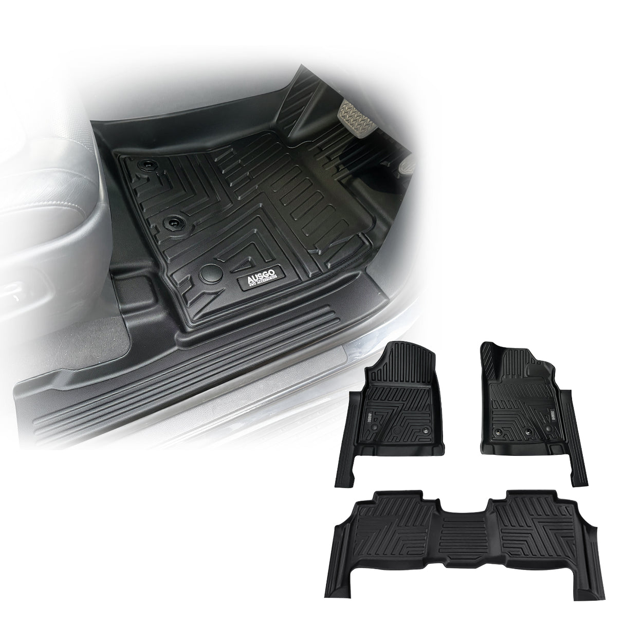 5D TPE Car Floor Mats for Lexus LX570 2013-2021