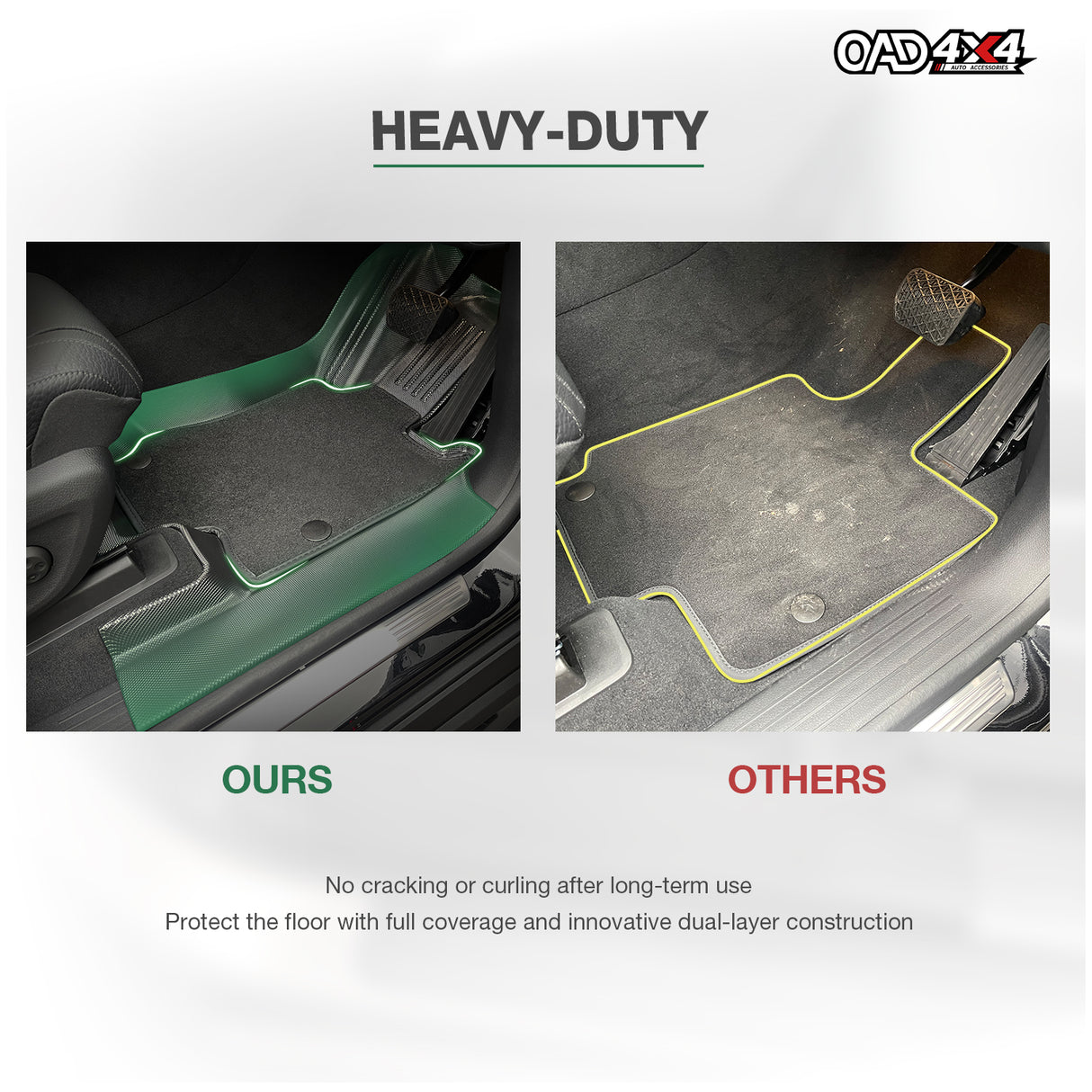 5D Double-Layer Car Floor Mats for Mercedes-Benz GLE-Class V167 2019-Onwards