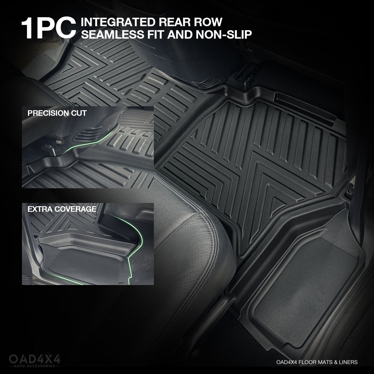 Pre-order 5D TPE Car Floor Mats for Mitsubishi Pajero 2000-2021