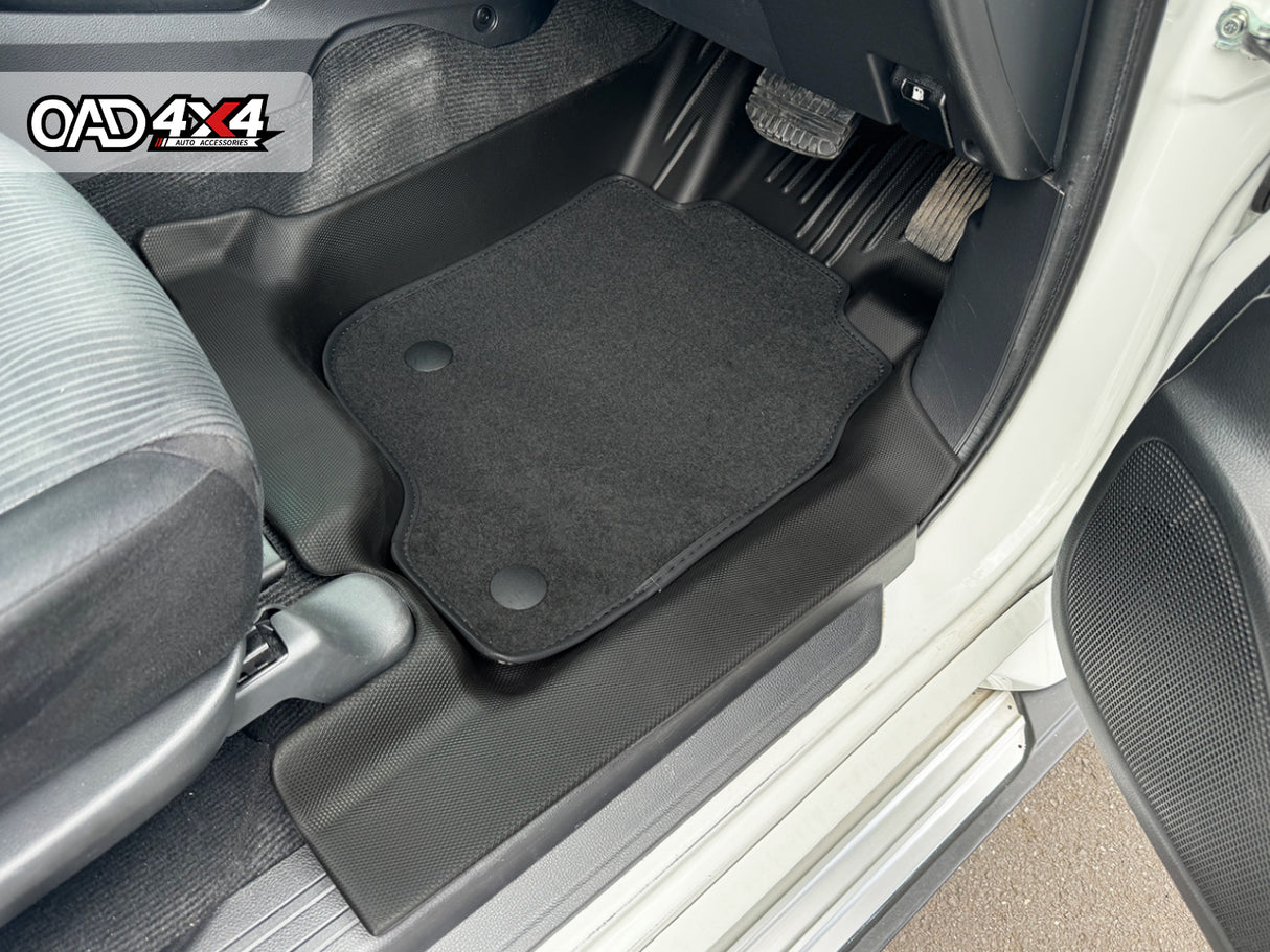 5D Double-Layer Car Floor Mats for Mitsubishi Pajero Sport 2015-Onwards