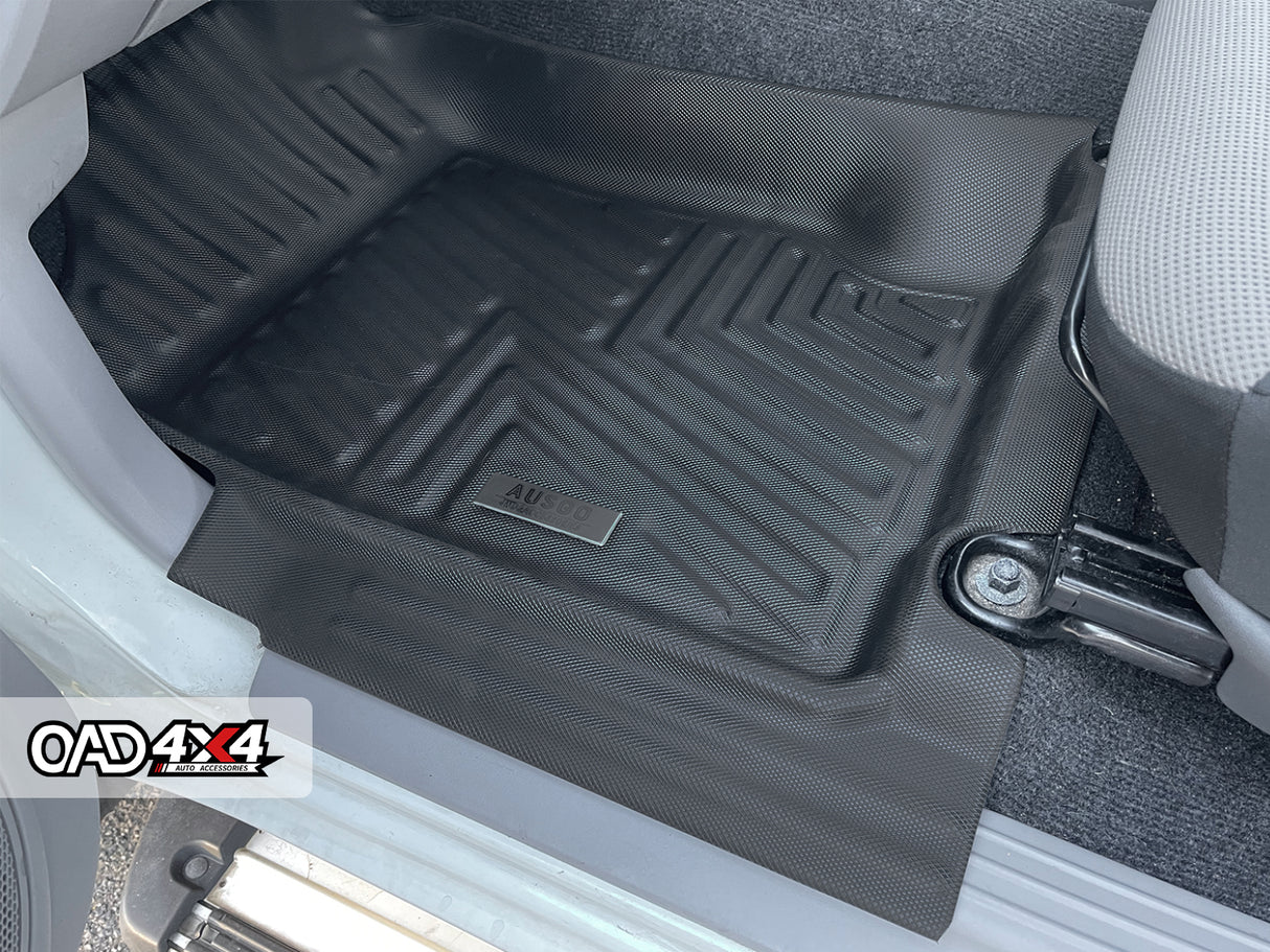 5D TPE Car Floor Mats for Mitsubishi Triton ML MN Single / Extra Cab 2006-2015