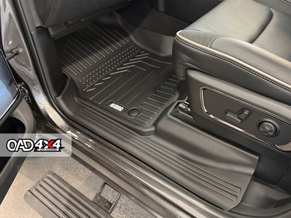 5D TPE Car Floor Mats for RAM 1500 DT Series Crew Cab 2023-Onwards