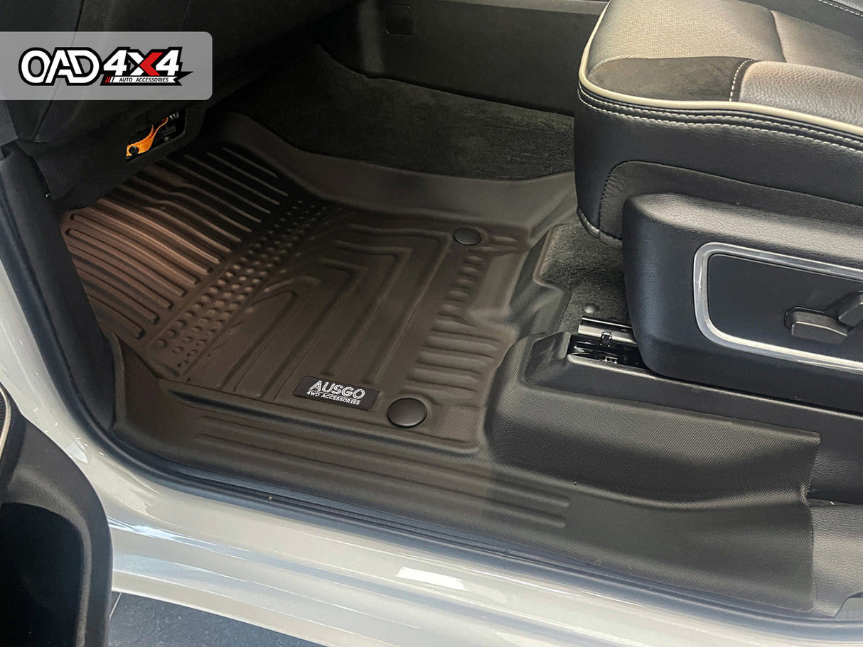 5D TPE Car Floor Mats for RAM 1500 DT Series Crew Cab 2023-Onwards