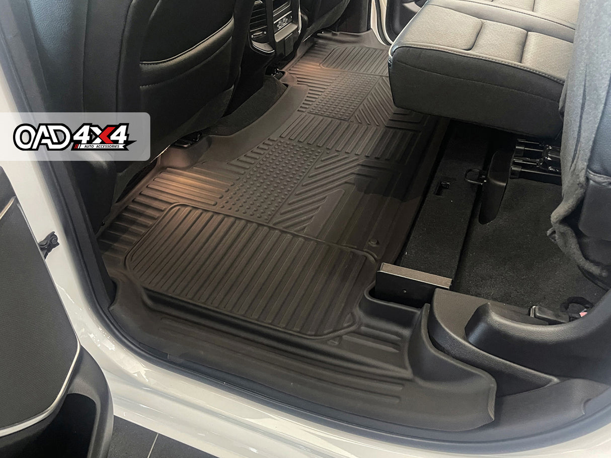 5D TPE Car Floor Mats for RAM 1500 DT Series Crew Cab 2023-Onwards
