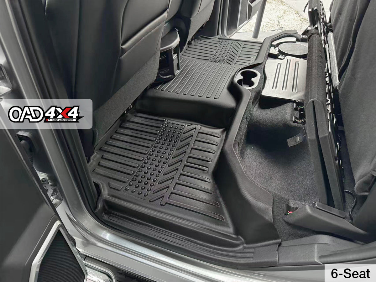 7D TPE Car Floor Mats for RAM 2500 DJ Series 2020-Onwards