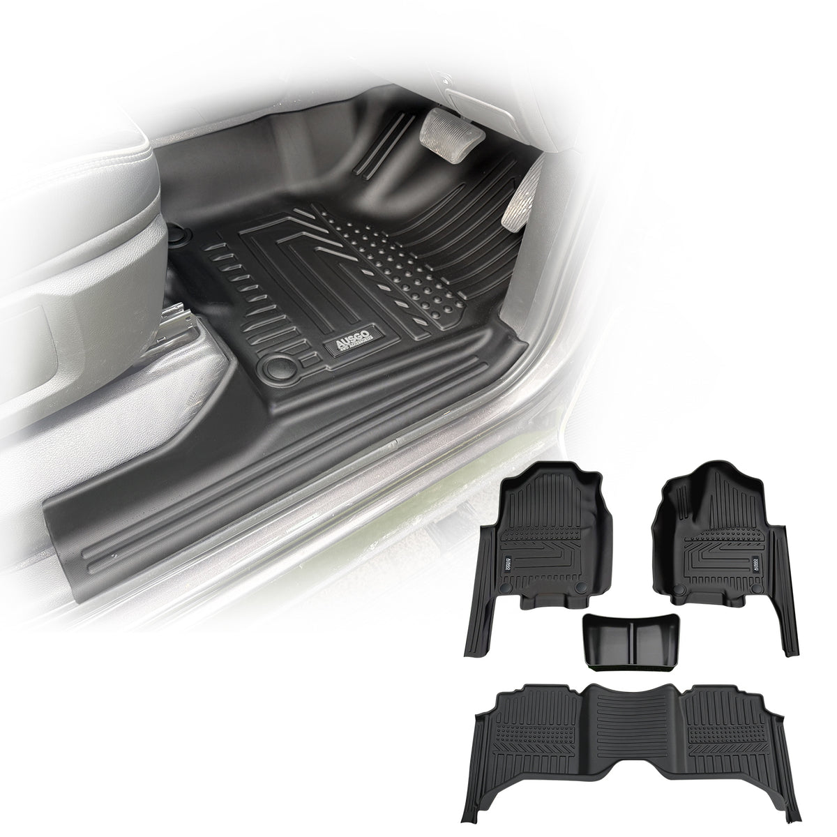 7D TPE Car Floor Mats for RAM 2500 DJ Series 2020-Onwards