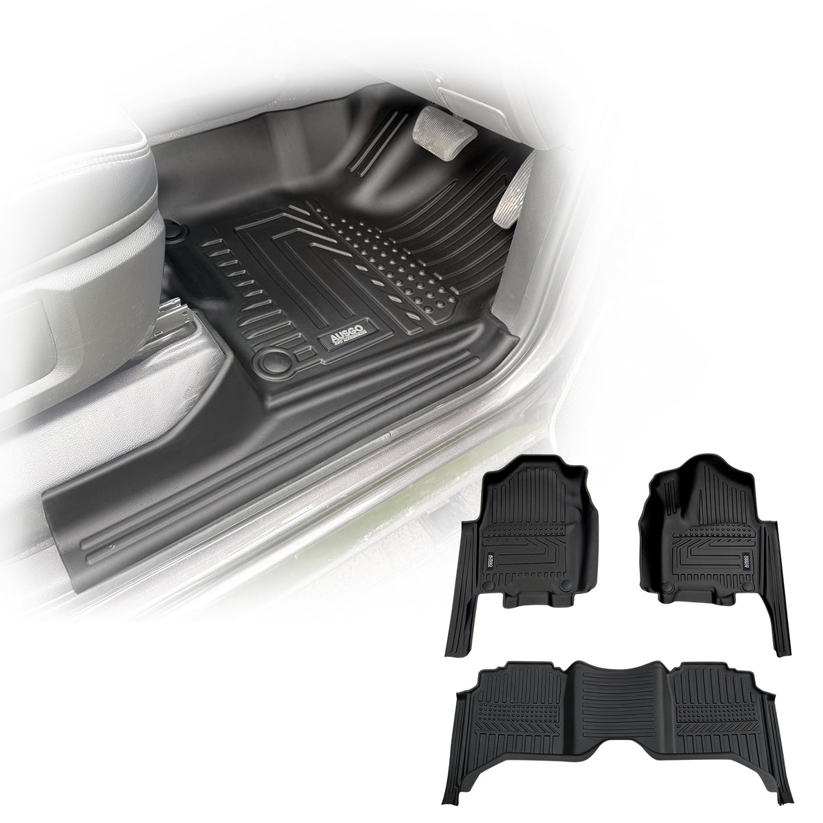 7D TPE Car Floor Mats for RAM 2500 DJ Series 2020-Onwards