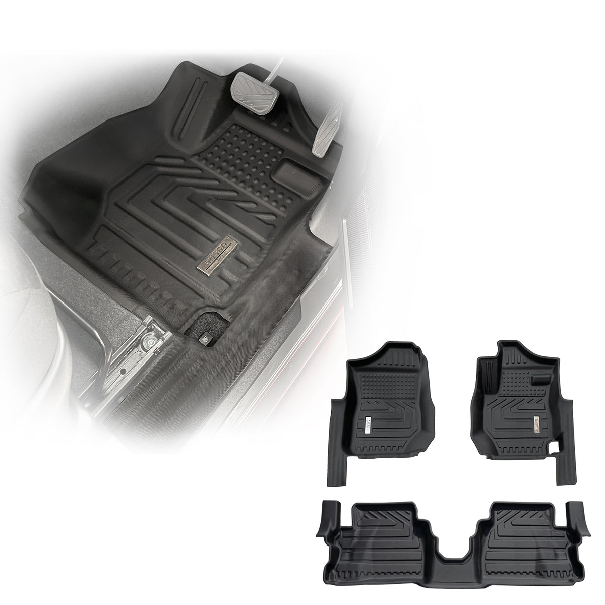 5D TPE Car Floor Mats for Suzuki Jimny 3 Doors 2018-Onwards