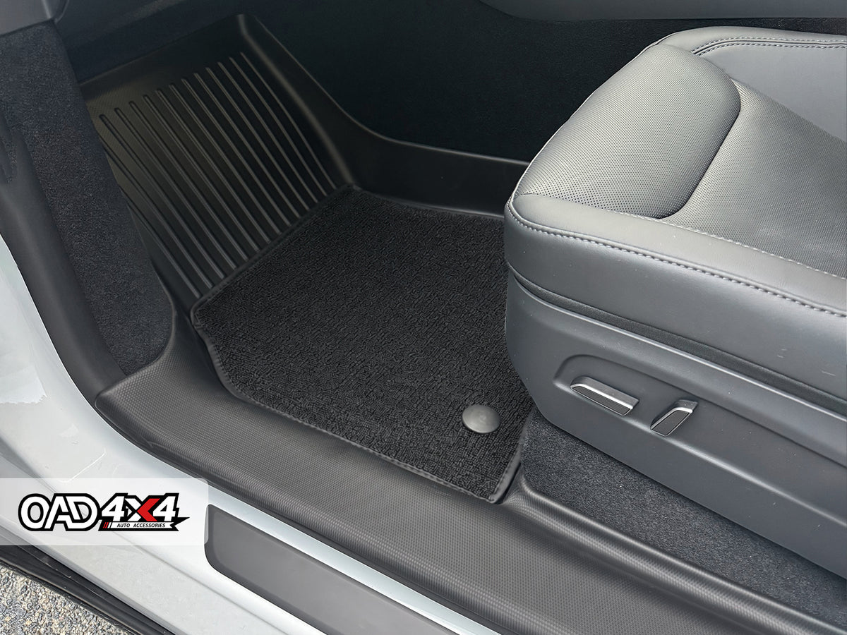 5D Double-Layer Car Floor Mats for Tesla Model Y Juniper 2025-Onwards
