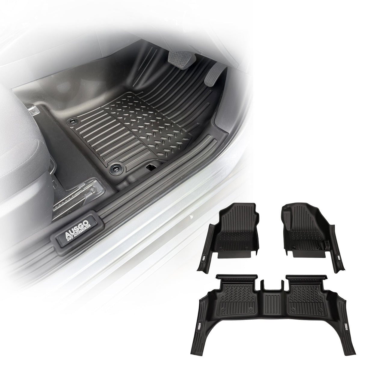 7D TPE Car Floor Mats for Toyota Corolla Sedan 2019-Onwards