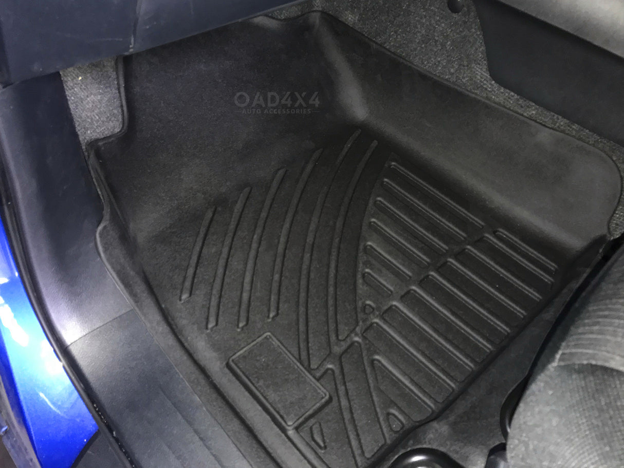 3D Car Floor Mats for Toyota Hilux Auto Single Cab 2015-Onwards