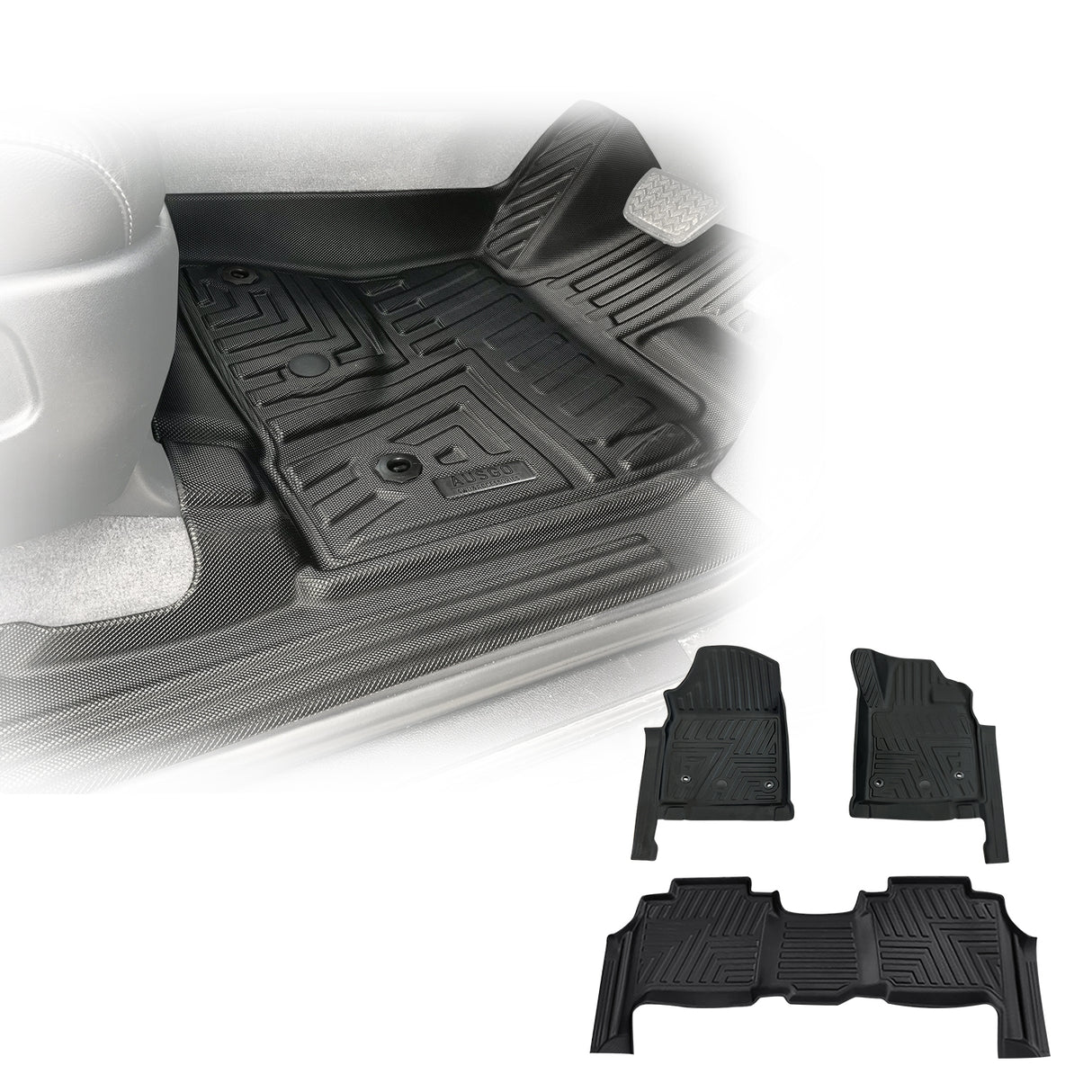 5D TPE Car Floor Mats for Lexus LX570 2008-2012