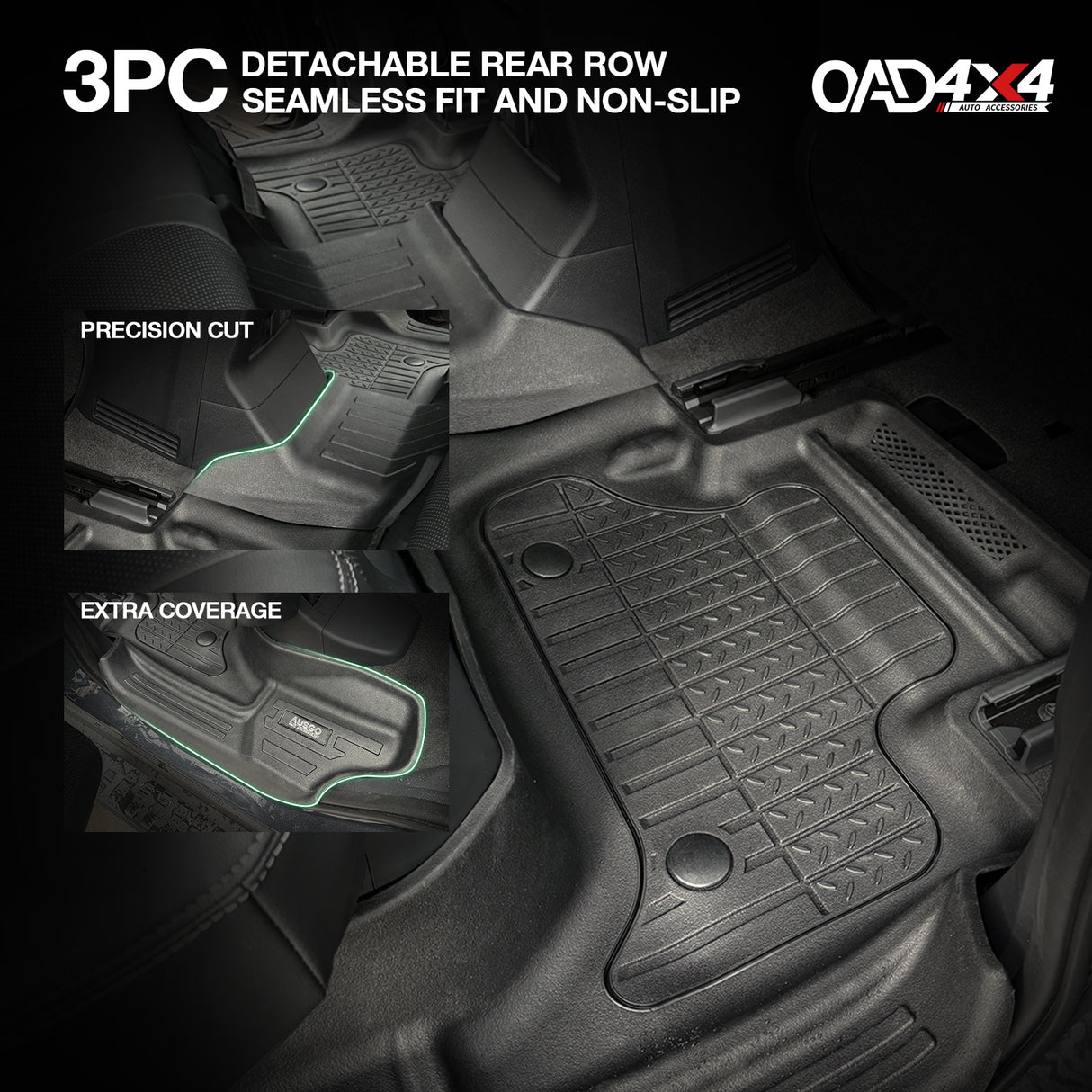 Injection 7D Car Floor Mats for Lexus GX550 2024-Onwards