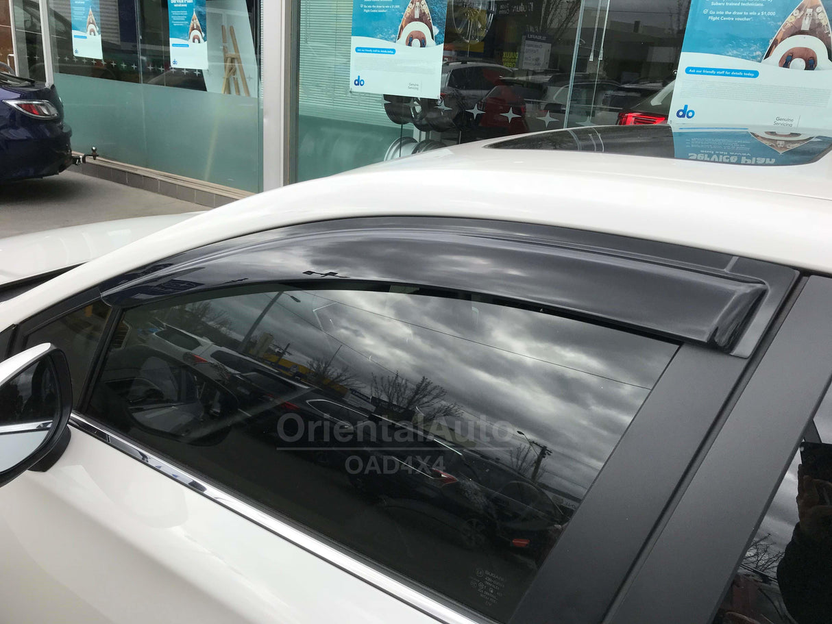 Luxury Weather Shields for Subaru Impreza G5 Series Sedan 2016-2022 2PCS