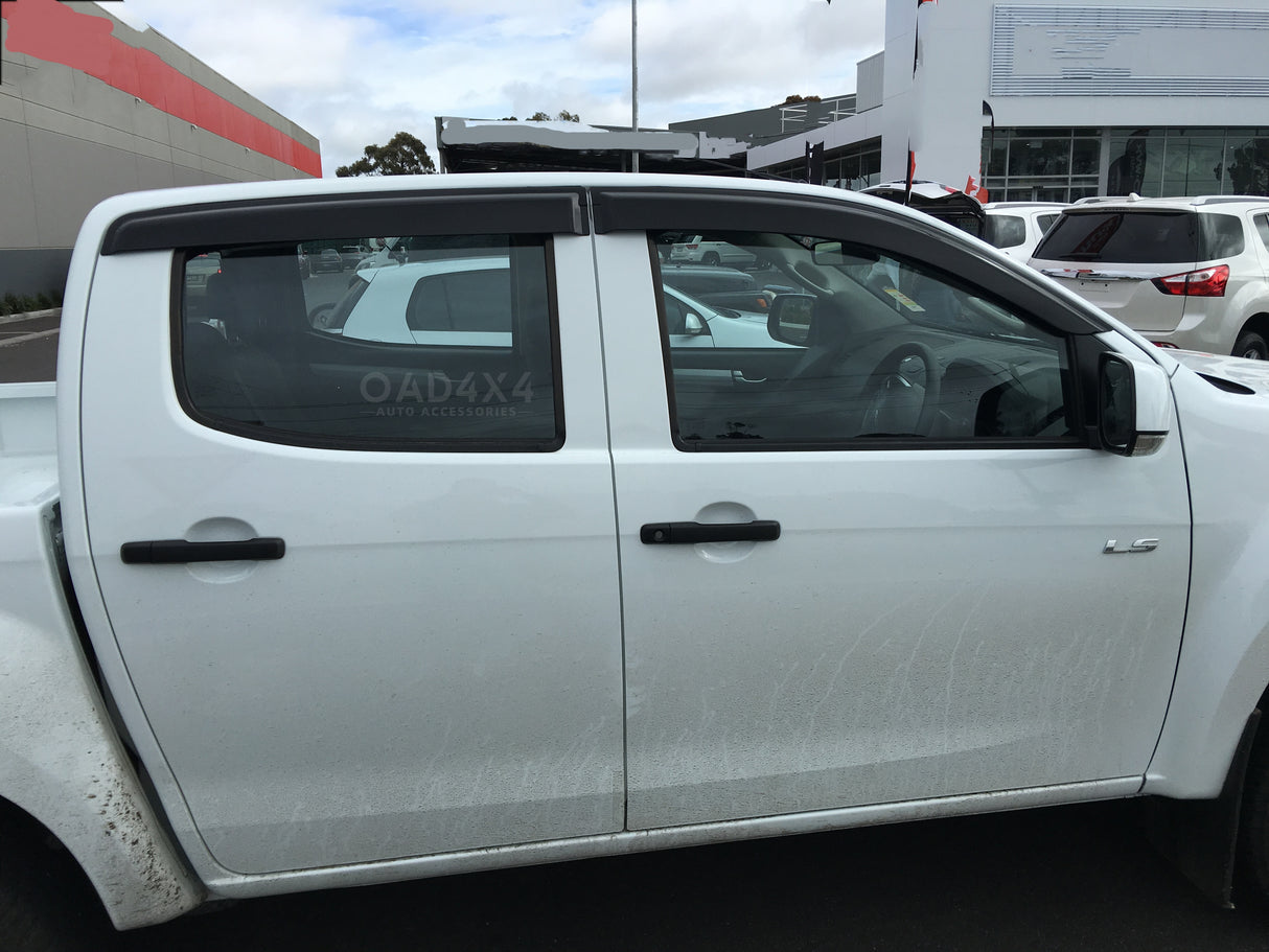 Injection Weather Shields for ISUZU D-MAX DMAX Dual Cab 2012-2020