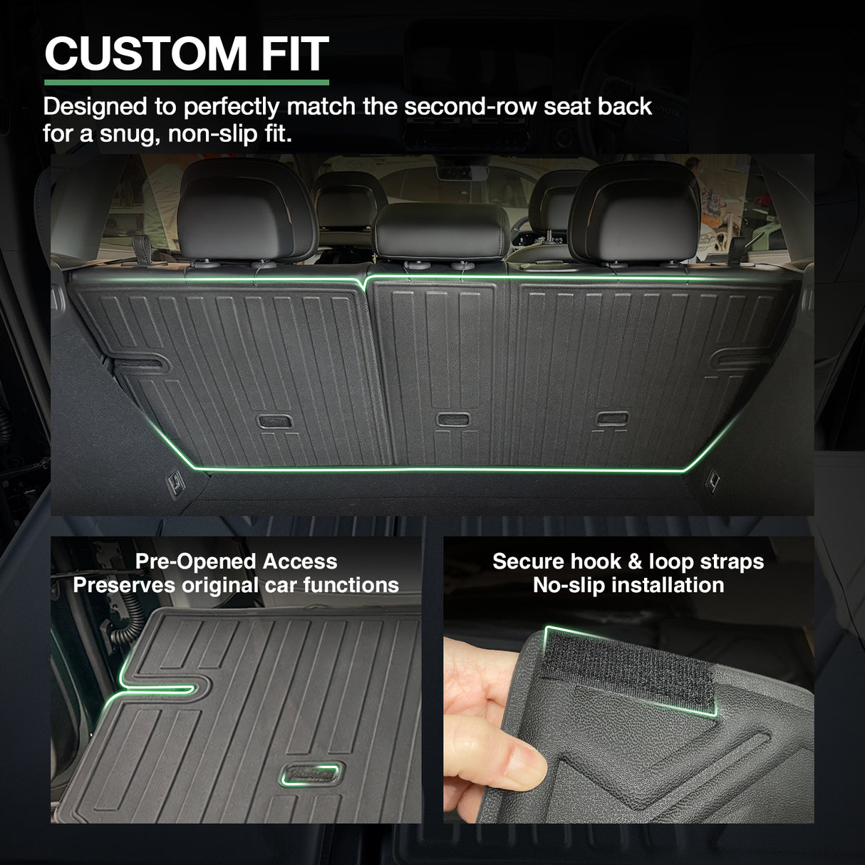Boot Liner Kick Mat for Zeekr 7X 2025-Onwards