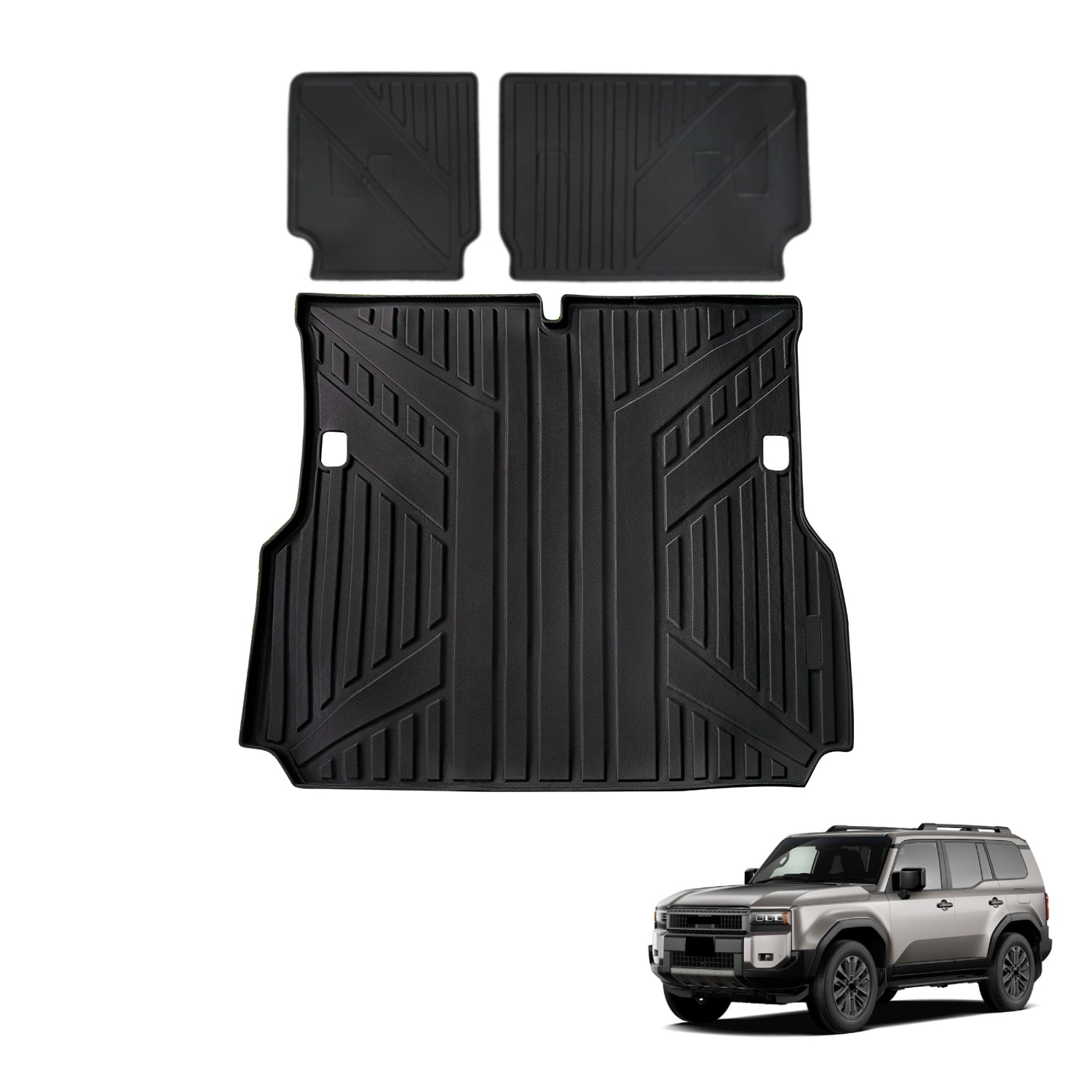 Boot Liner Kick Mat for Toyota Land Cruiser Prado 250 LC250 2024-Onwards