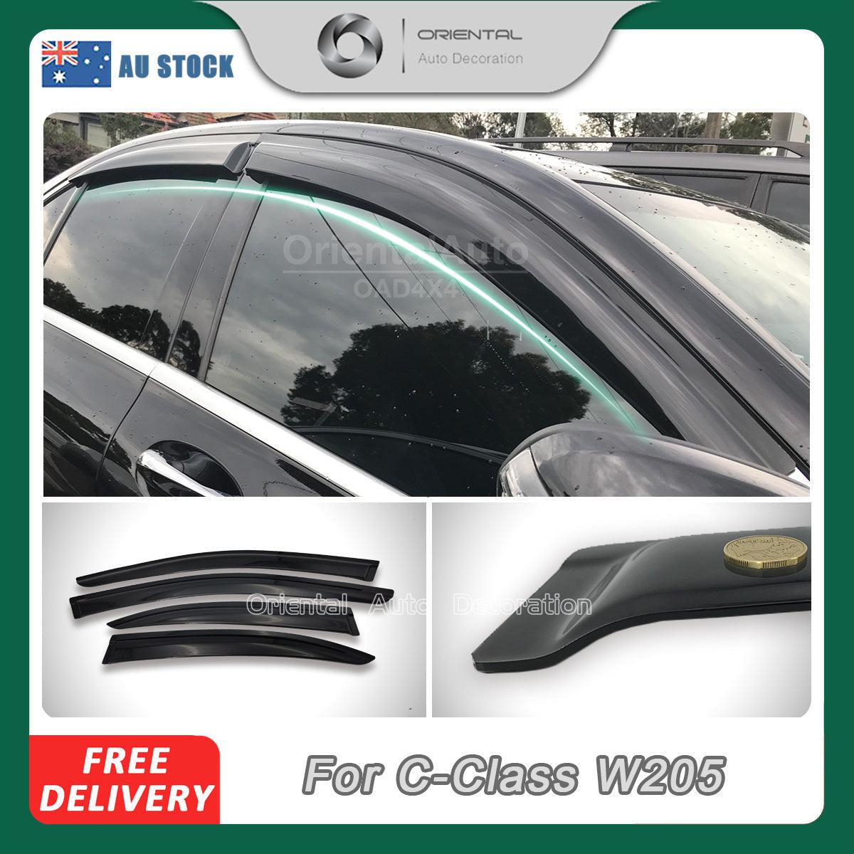 Weather Shields for Mercedes-Benz C-Class W205 Sedan 2014-2021