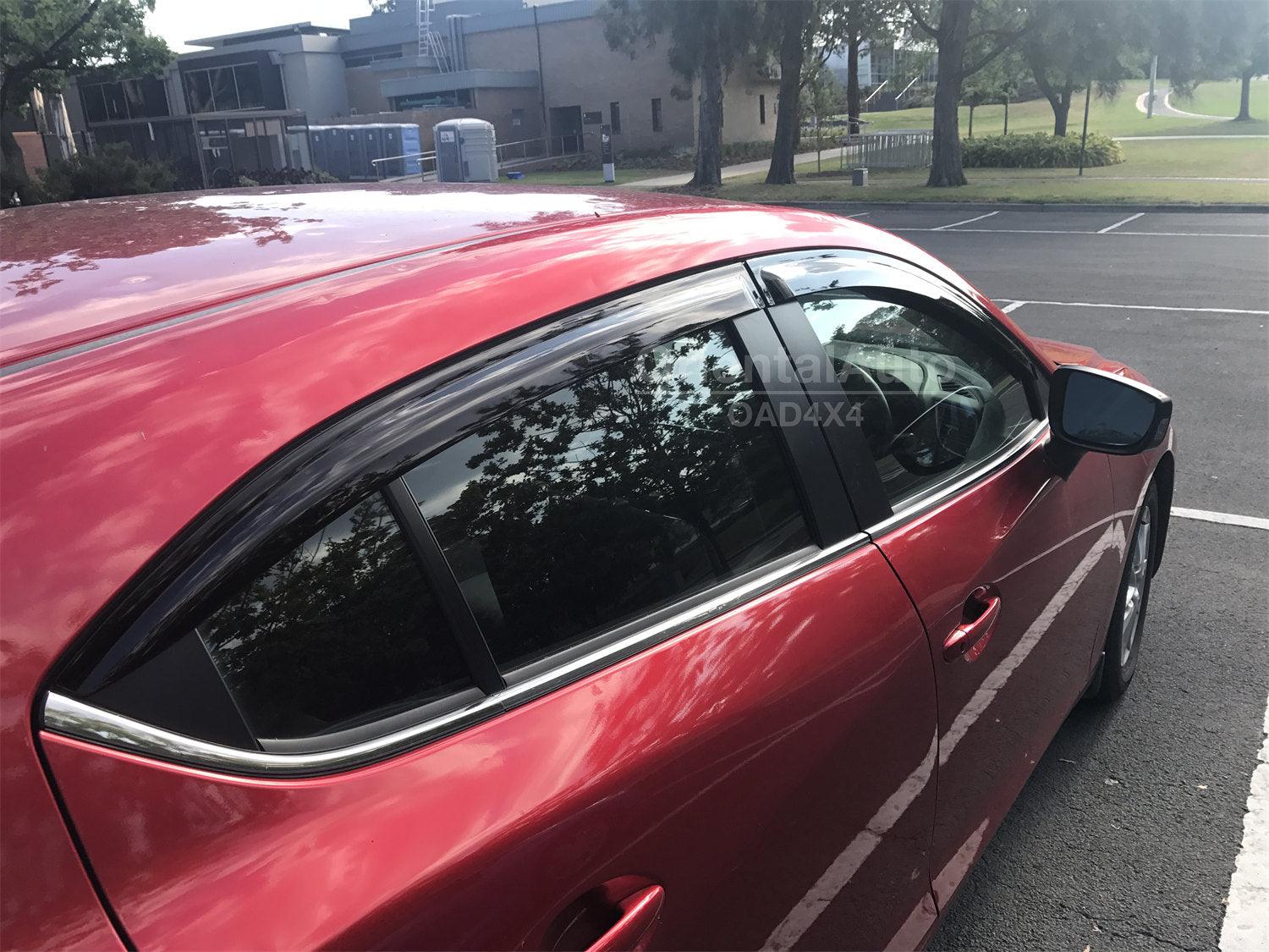 Injection Weather Shields for Mazda 3 Hatch BM BN Series 2013-2019