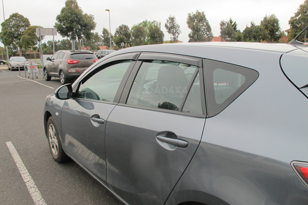 Weather Shields for Mazda 3 Hatch BL 2009-2013