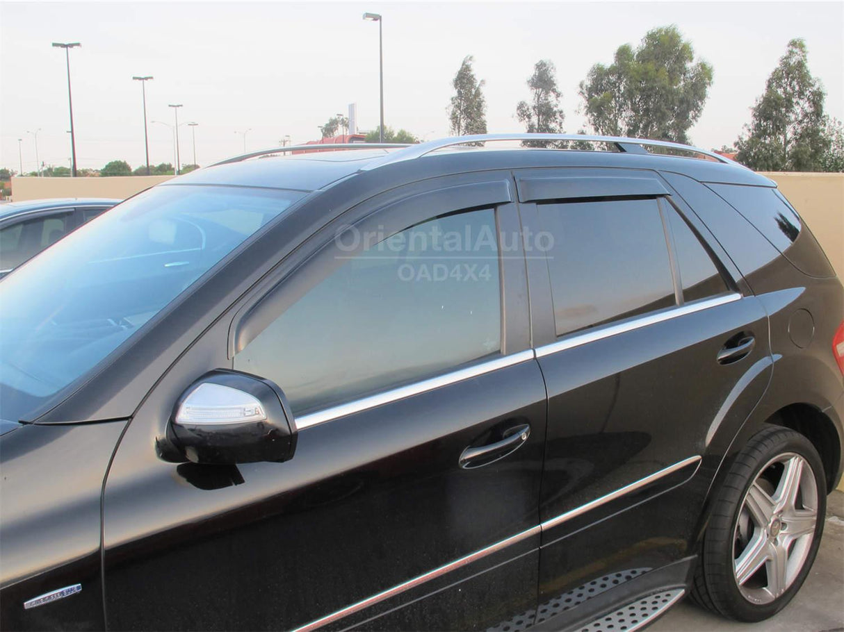 Weather Shields for Mercedes-Benz ML-Class ML W164 2005-2011