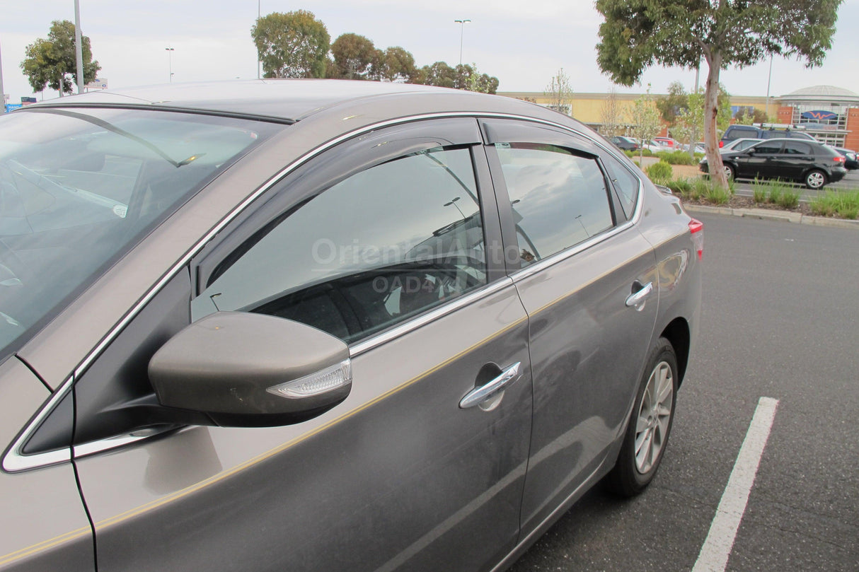 Weather Shields for Nissan Pulsar Sedan B17 2012-2016
