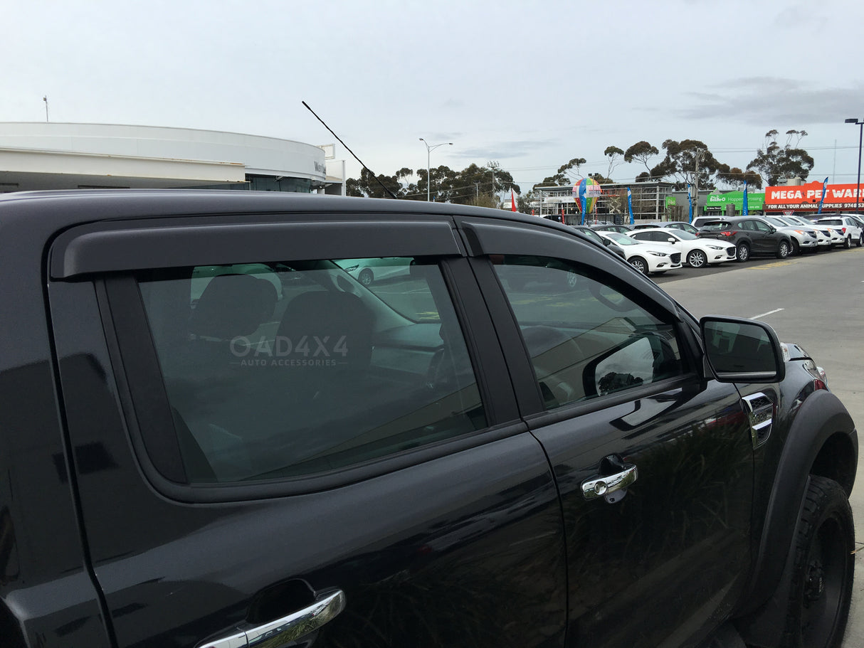 Injection Weather Shields for Ford Ranger PX/PX2/PX3 Dual Cab 2011-2022