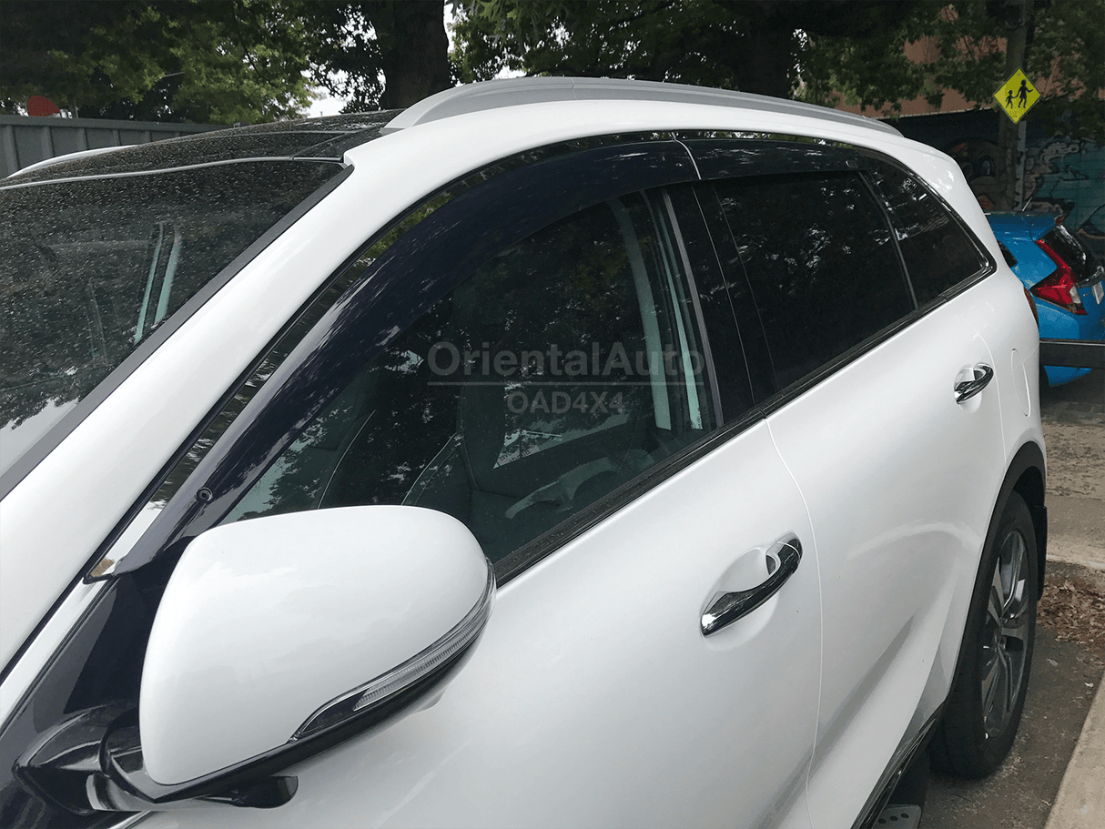 Stainless Edge Weather Shields for KIA Sorento UM Series 2015-2020