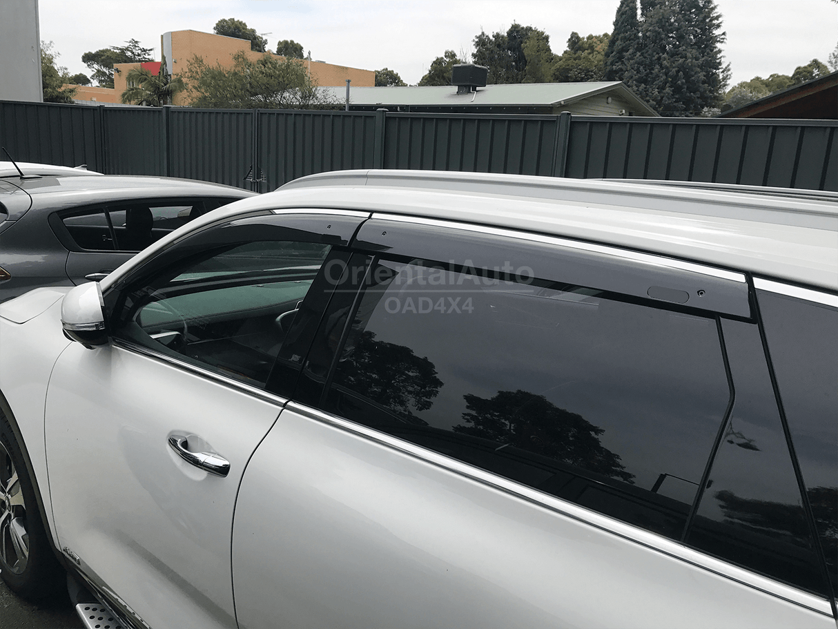 Stainless Edge Weather Shields for KIA Sorento UM Series 2015-2020