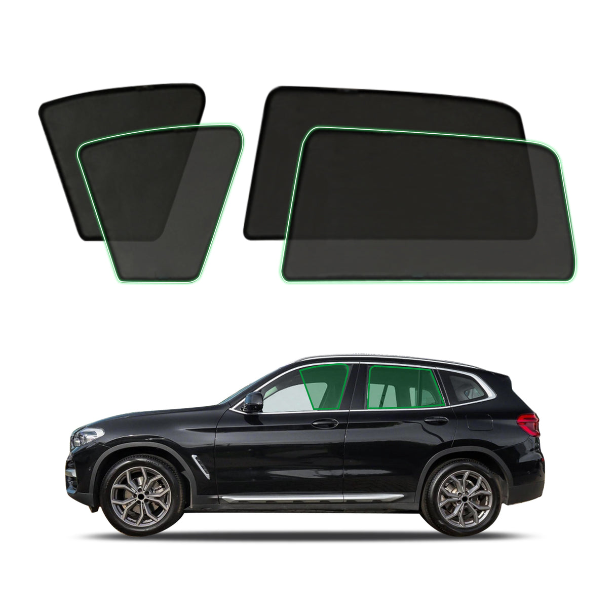 Magnetic Window Sun Shade for BMW X3 G01 2017-2024