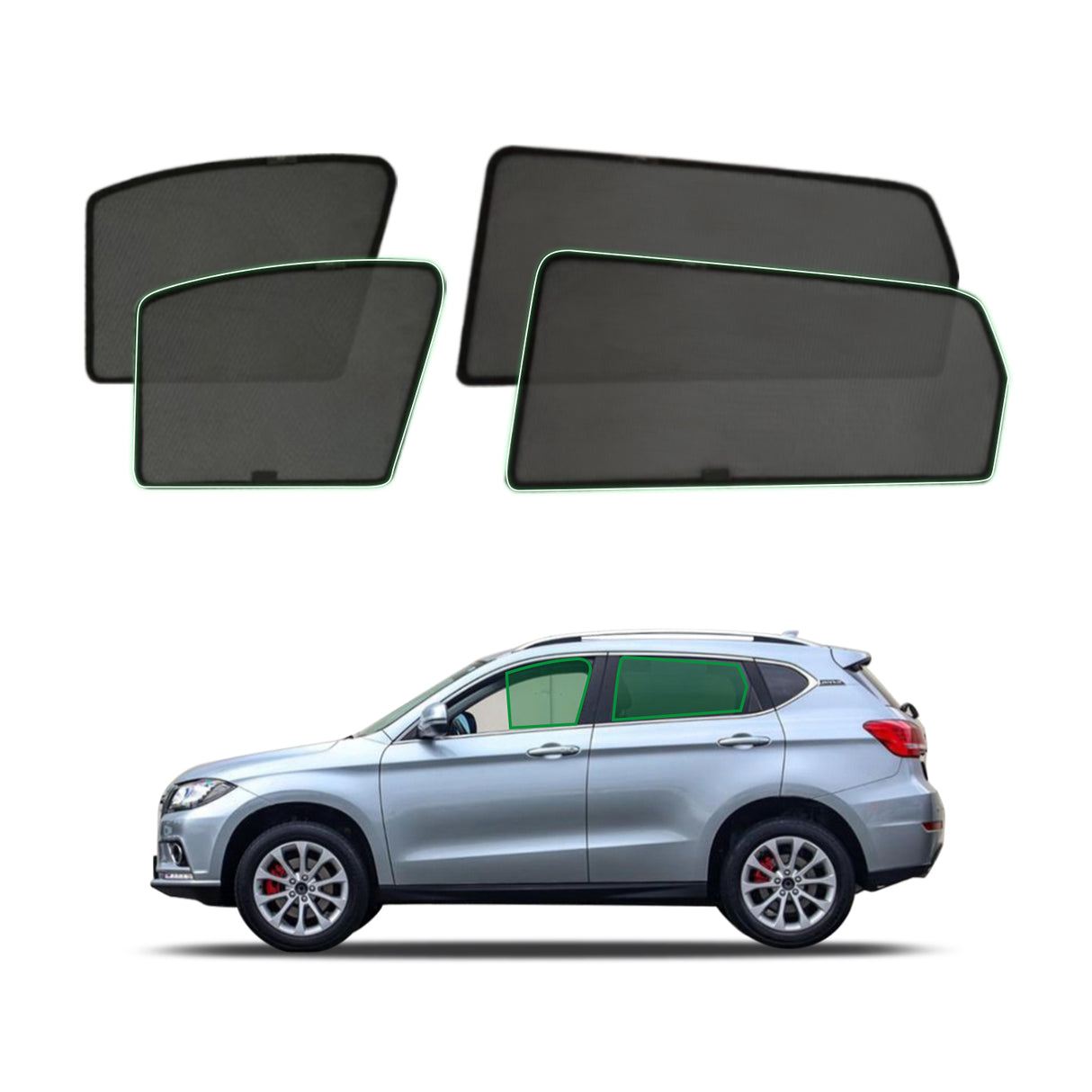 Magnetic Window Sun Shade for HAVAL H2 2016-2021